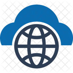 Global cloud  Icon