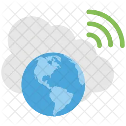 Global Cloud Access  Icon