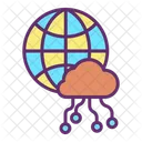 Iglobal Cloud Global Cloud Computing Global Cloud Hosting Icon