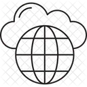 Global Cloud Cloud Global Icon