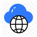 Global Cloud Cloud Browser Internet Icon