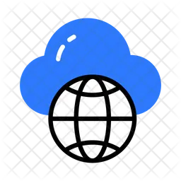 Global Cloud  Icon