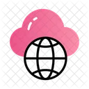 Global Cloud Cloud Browser Internet Icon