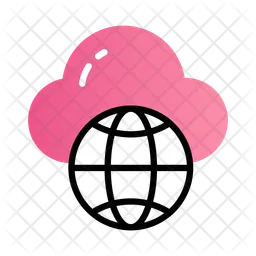 Global Cloud  Icon