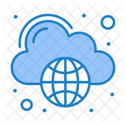 Global Cloud  Icon