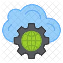 Global Cloud Management  Icon