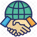 Collaboration Global Collaboration Multinational Icon