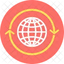 Global Communication Global Connection Global Icon