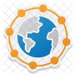 Global communication  Icon