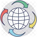 Global Communication Online Icon