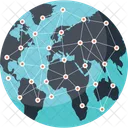 Global Communication Connectivity Icon