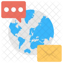 Global Communication Logo Icon