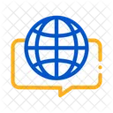 Global Communication  Icon