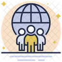 Global Communication Business Community Business Icon
