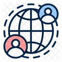 Global Communication Connection Icon