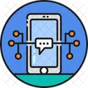 Global Communication Global Interaction Global Conversation Icon