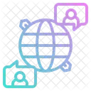 Global Communication  Icon