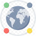 Global Connection Connection Communication Technology Icon