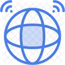 Global Connection Wifi Router Wireless Connection Icon