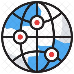 Global Connection  Icon