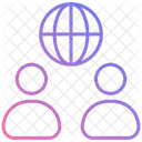 Global Connection Global Network Connection Icon