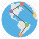 Global Worldwide Connections Icon
