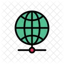 Global Connection Network Icon