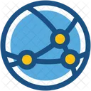 Global Connection Communication Icon