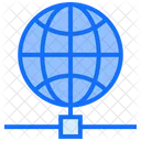Global Connection Global Network Global Communication Icon