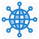 Global Connection Global Network Globe Icon