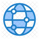 Global Connection Internet Connection Travel Icon