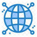 Global Connection Business Connection Connected Icon