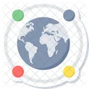 글로벌 연결 국제 네트워크 글로벌 네트워크 아이콘