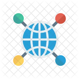 Global connection  Icon