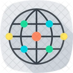 Global connection  Icon