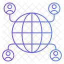 Global Connection  Icon