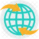 Global Connectivity Connecticity Internet Connectivity Icon