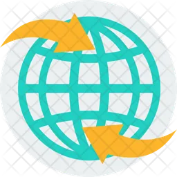 Global connectivity  Icon