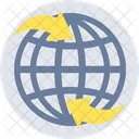 Global Connectivity Connecticity Internet Connectivity Icon