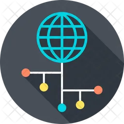 Global connectivity  Icon