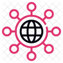 Networking Global Icon Icon