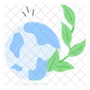 Global Conservation Earth Icon