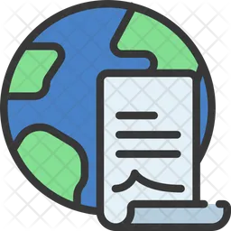 Global Contract  Icon
