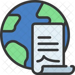 Global Contract  Icon