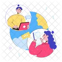Global Conversation  Icon