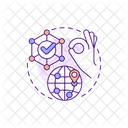 Global coverage  Icon