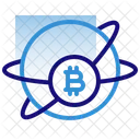Global crytocurrency  Icon