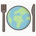 Global Cuisine Global Food Food Service Icon