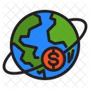 Global Currency Money Financial Icon