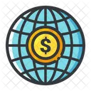 Currency Finance Global Icon